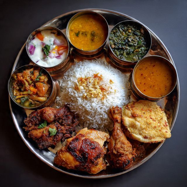 Chicken Thali Set