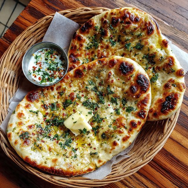 Garlic Naan (Butter)