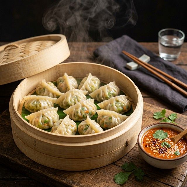 Chicken Momo (Steam)